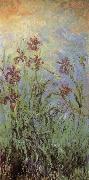 Lilac Irises Claude Monet